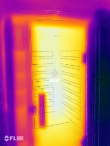 Radiant Health Sauna FLIR Camera View